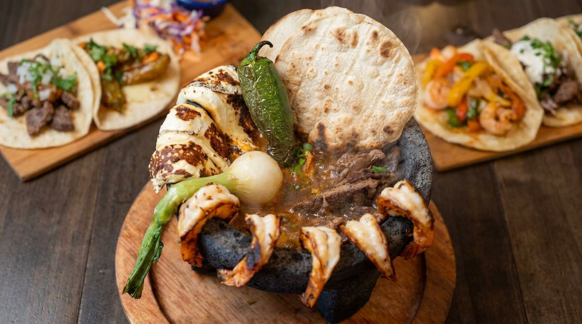 More than one kind of dish