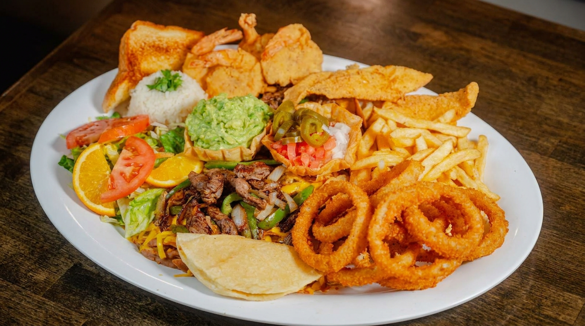 Coastal seafood, deep in the Valley