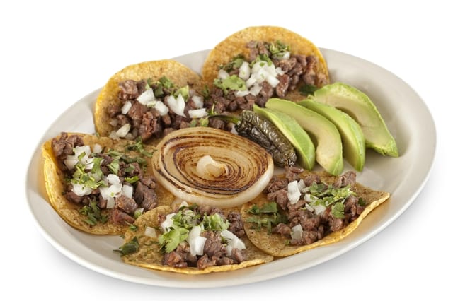Tacos de Fajita (5) / Fajita Tacos (5).