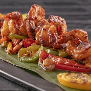 Camarones Zarandeados a la Parrilla / Grilled Zarandeado-Style Shrimp