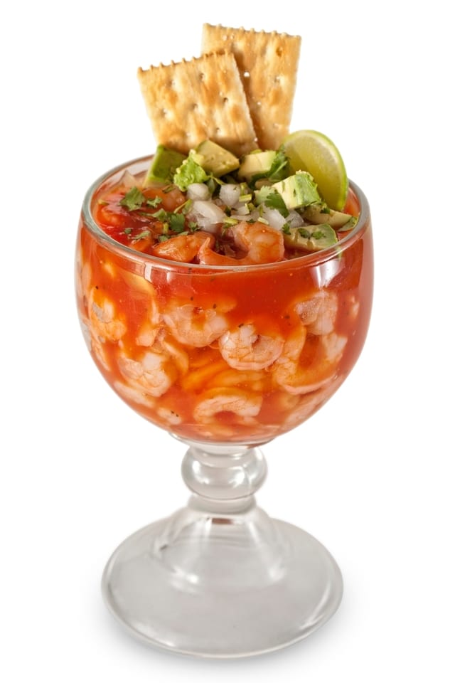 Cóctel de Camarón / Shrimp Cocktail.