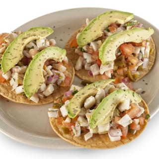 Tostada de Ceviche de Pescado / Fish Ceviche Tostada